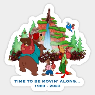 Splash Mountain Sticker, Button, and Magnet Sticker